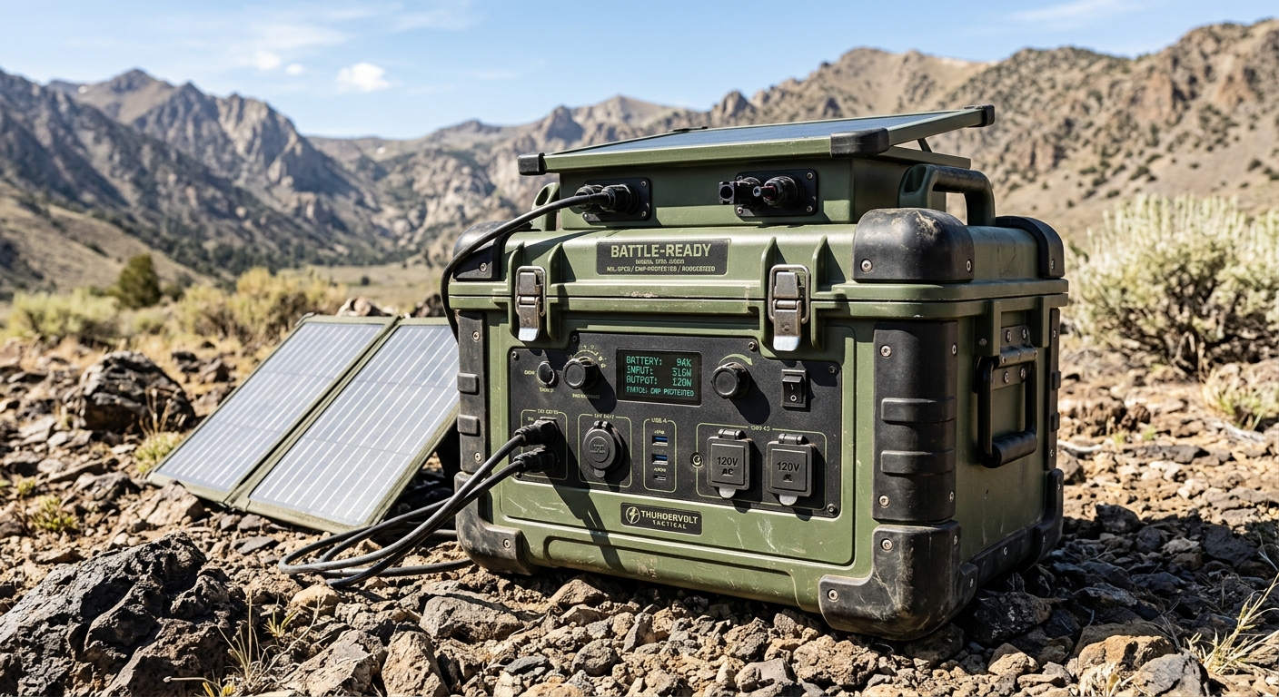 Grid Doctor 3300 EMP-Proof Solar Generator