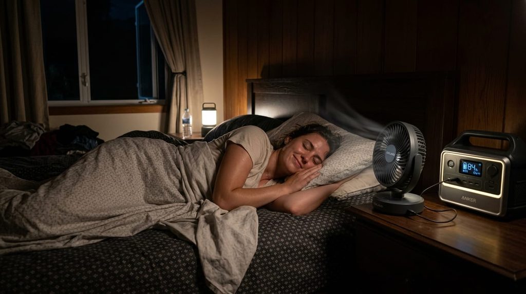 Stay cool with 12V power during a hurricane with our Hurricane Blackout Power Guide.