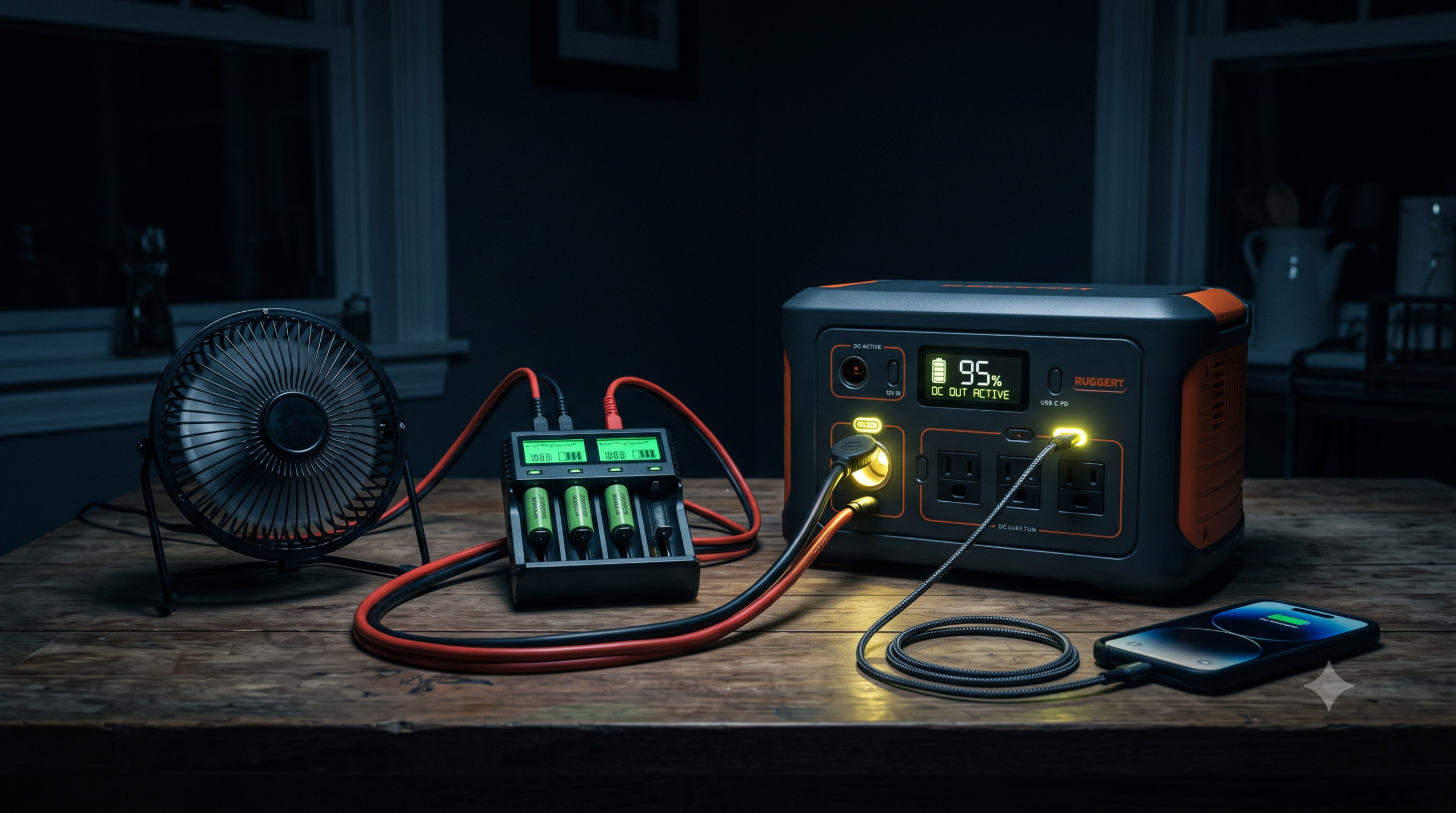 How to Double Power Station Battery Life in a Blackout