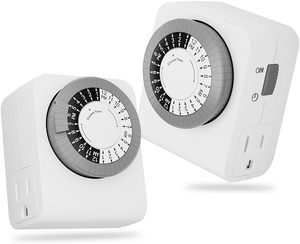 Heavy Duty Mechanical Applicance Timer Plugs easily cycle the compressors on your refrigerator and freezer.