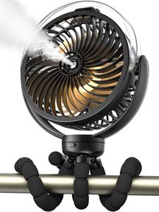 Rechargeable Clip-On Personal Misting Fan
