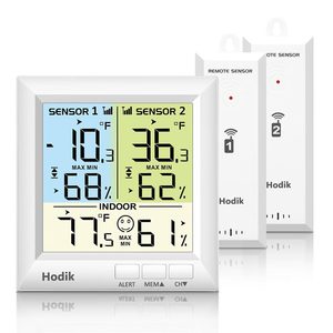 Wireless Refrigerator Thermometer to keep track of your refrigerator/freezer temperature during a blackout.