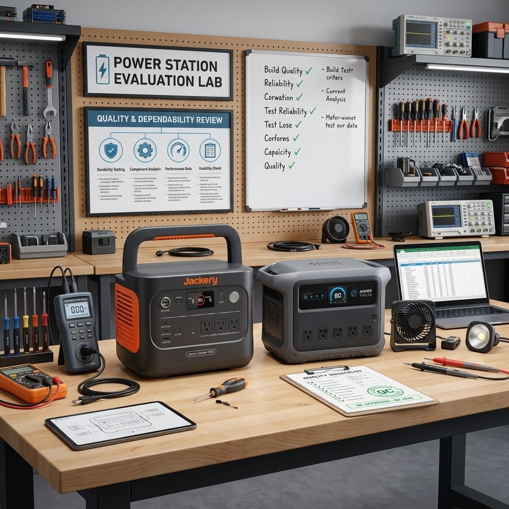 Comparing the Jackery 1000 and the Anker Solix C100 Gen 2